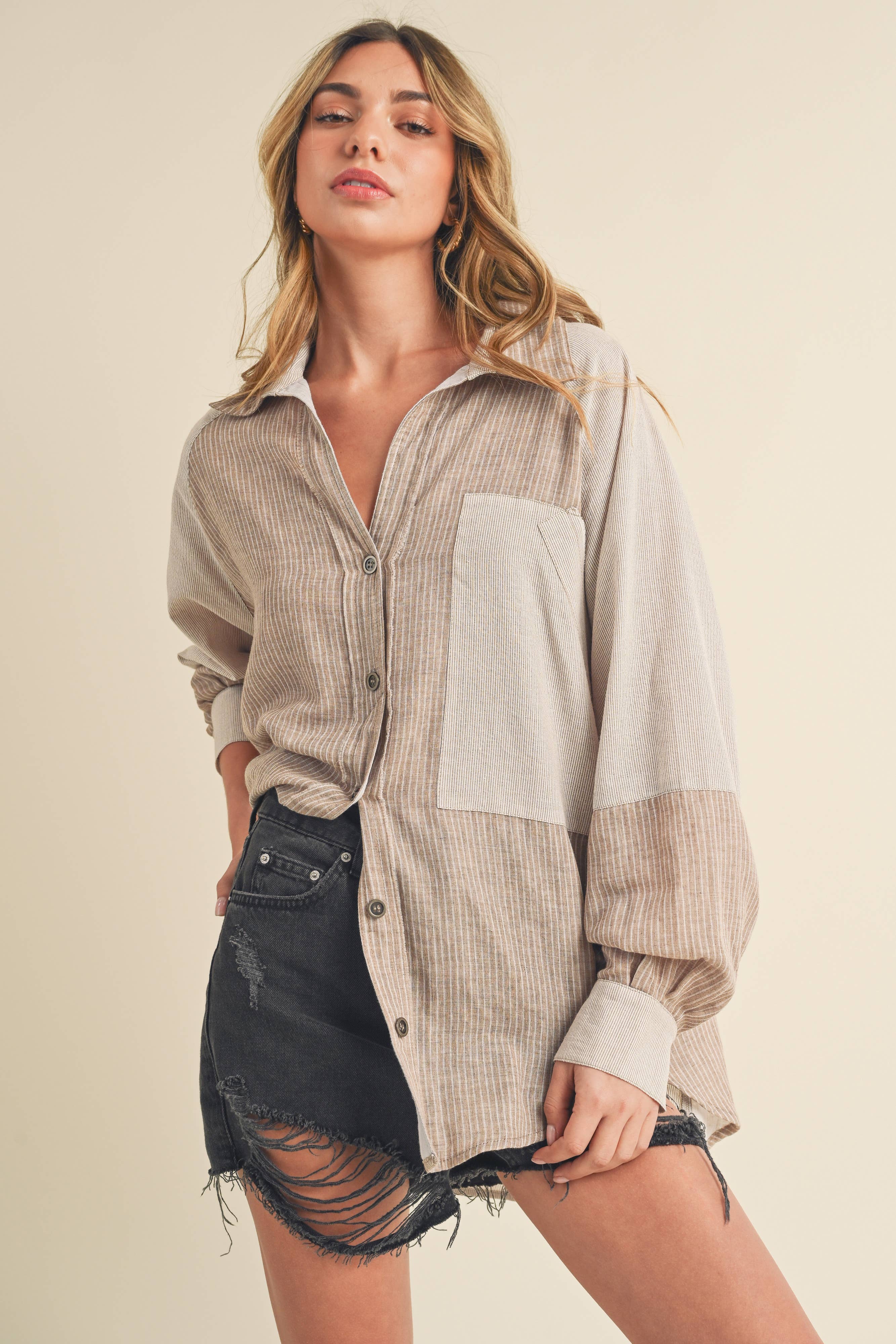 Sundown Button Top