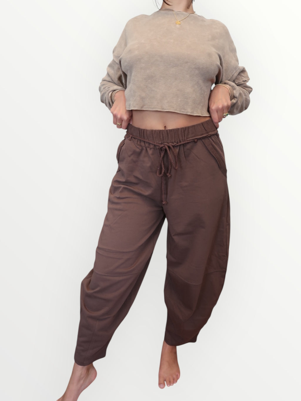 Lilly Mineral Wash Cargo Top
