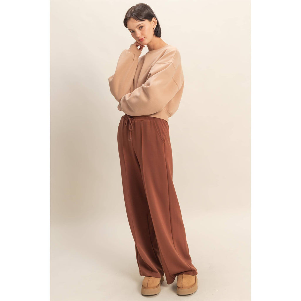 Dune Cropped Crewneck