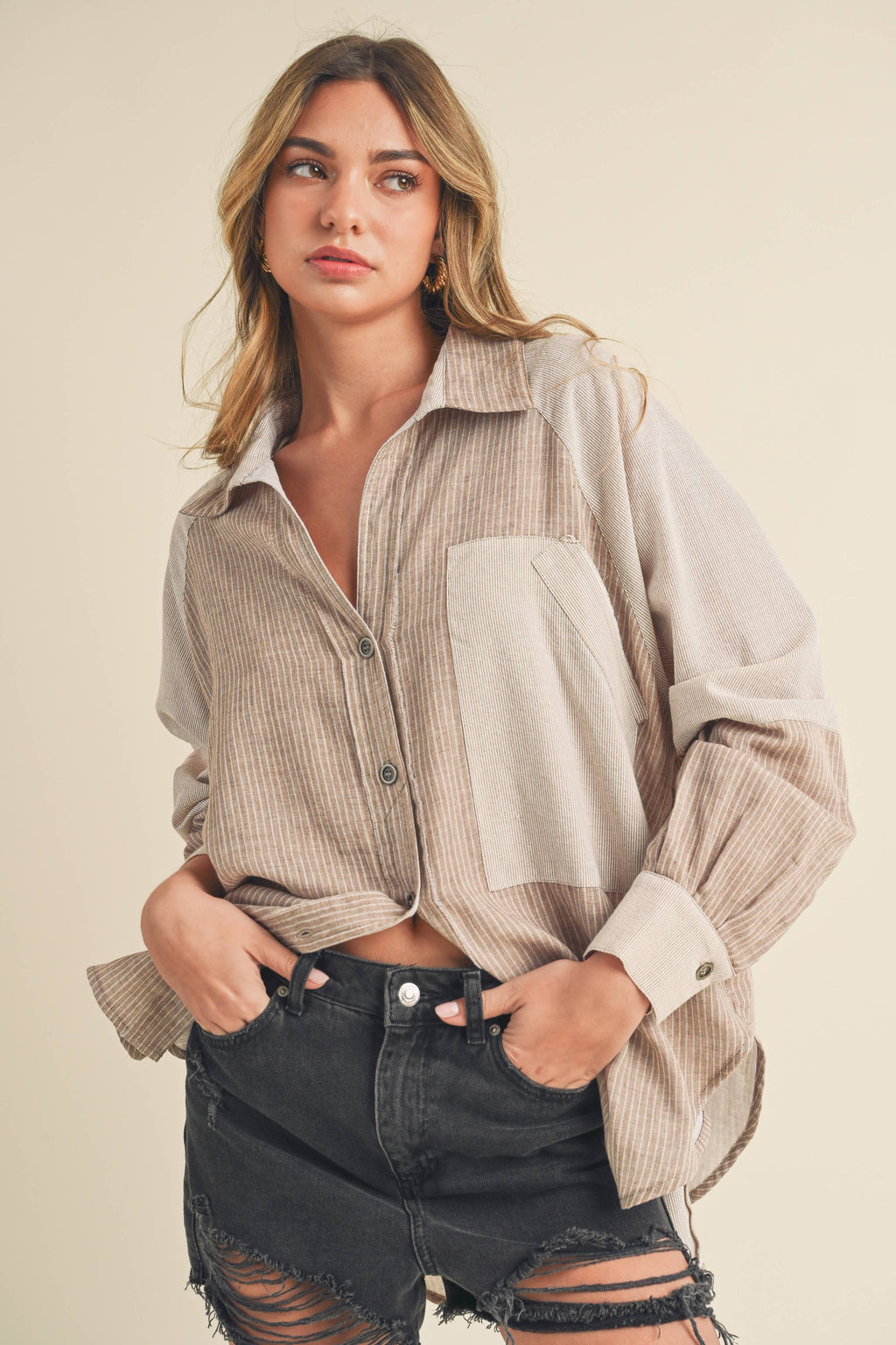Sundown Button Top