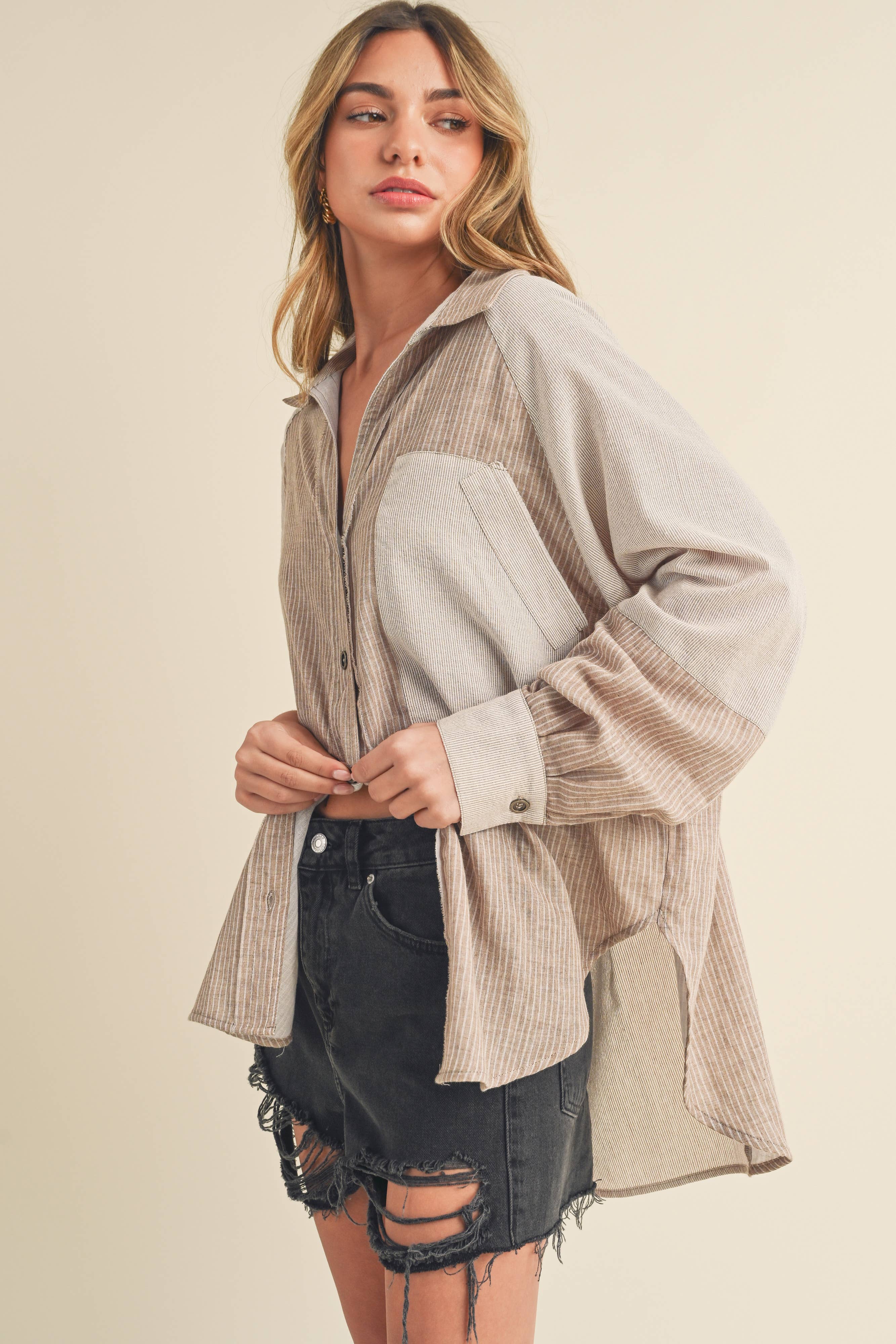 Sundown Button Top