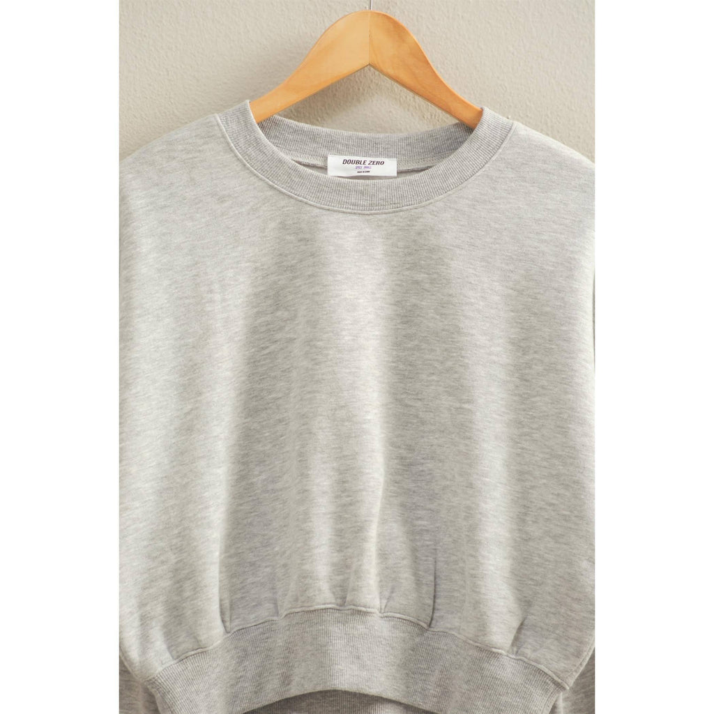 Dune Cropped Crewneck