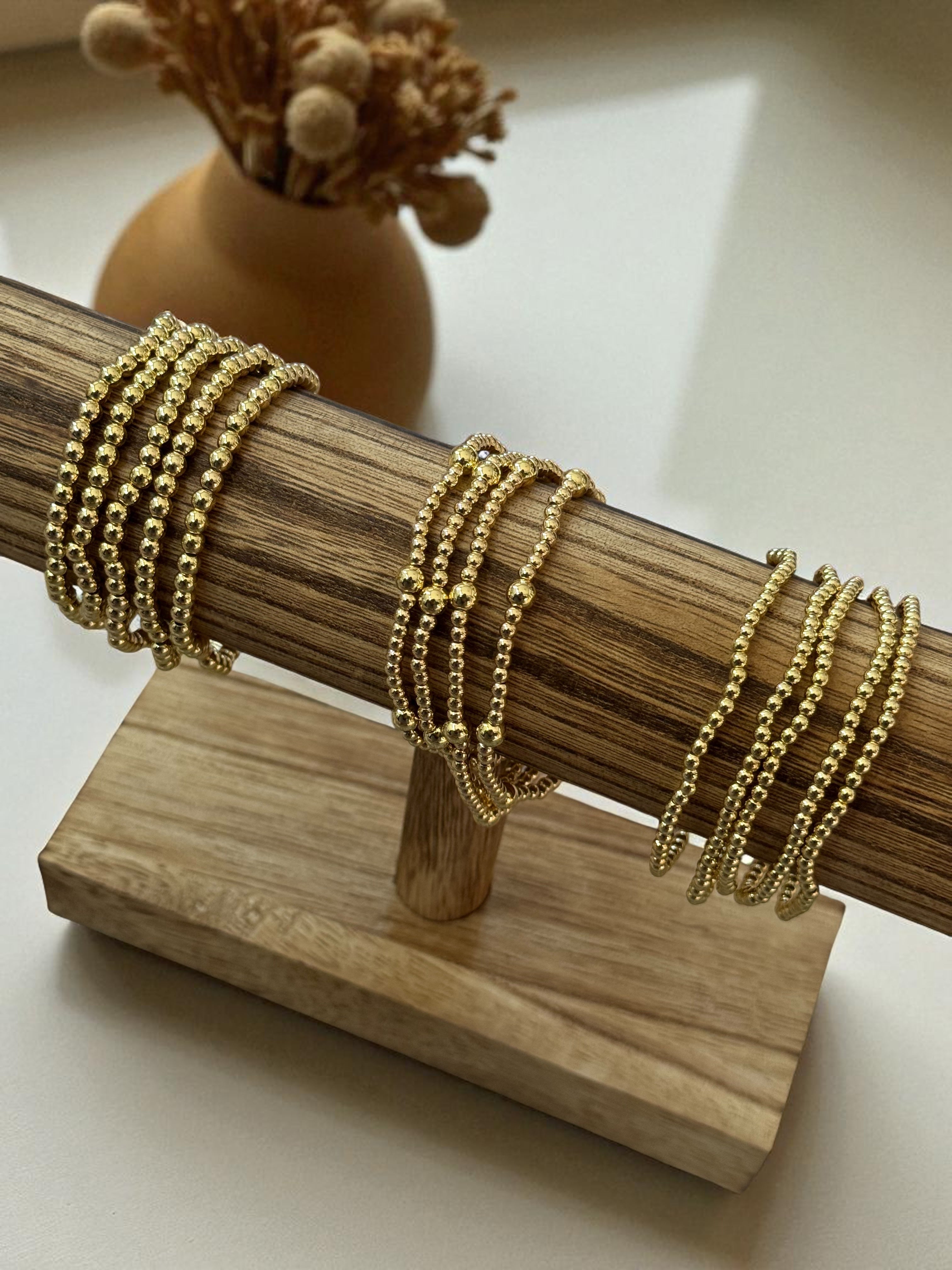 Luna Gold Filled Ball Bracelet