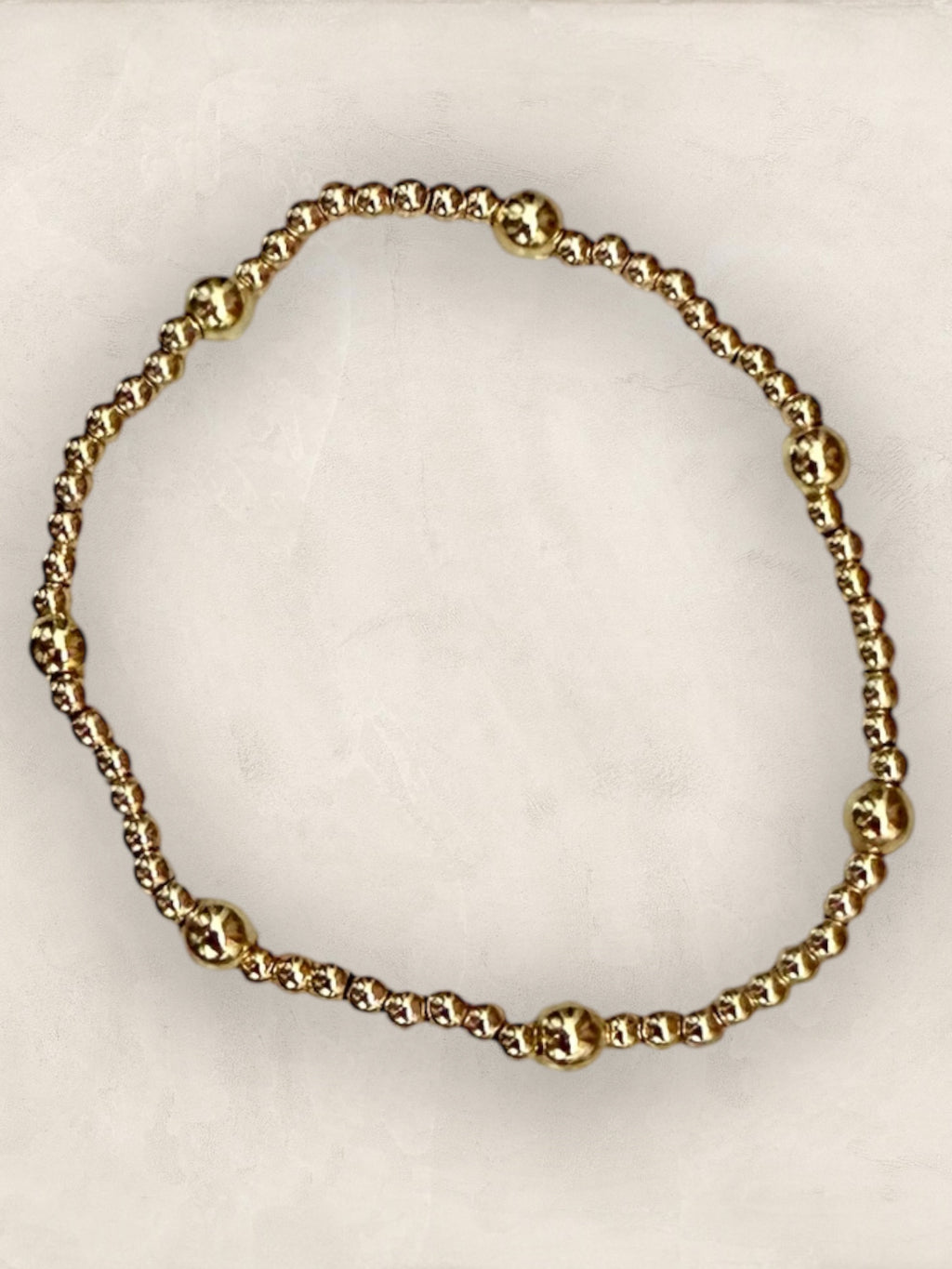 Luna Gold Filled Ball Bracelet