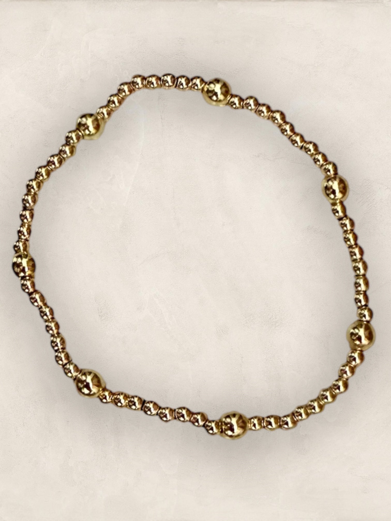 Luna Gold Filled Ball Bracelet