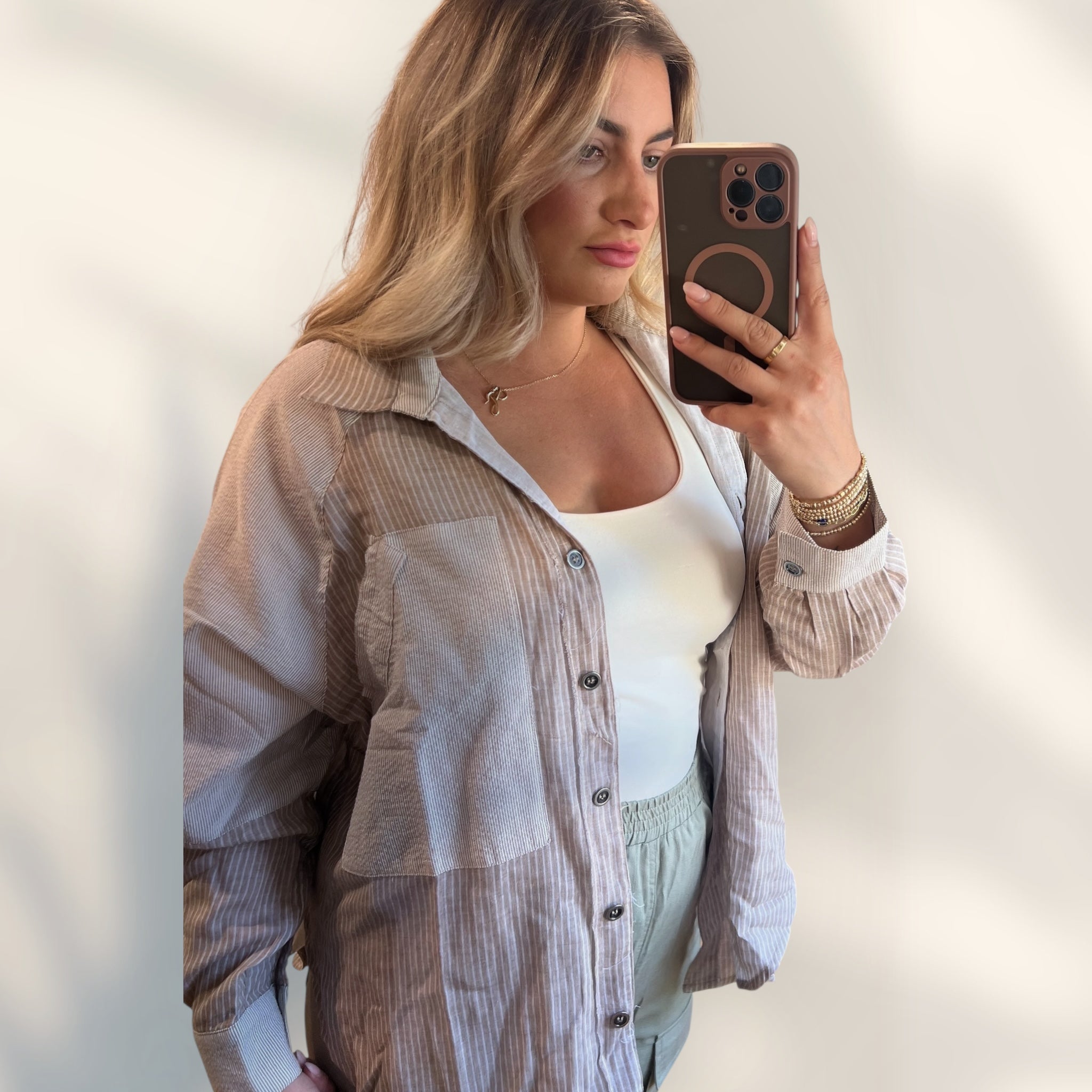Sundown Button Top