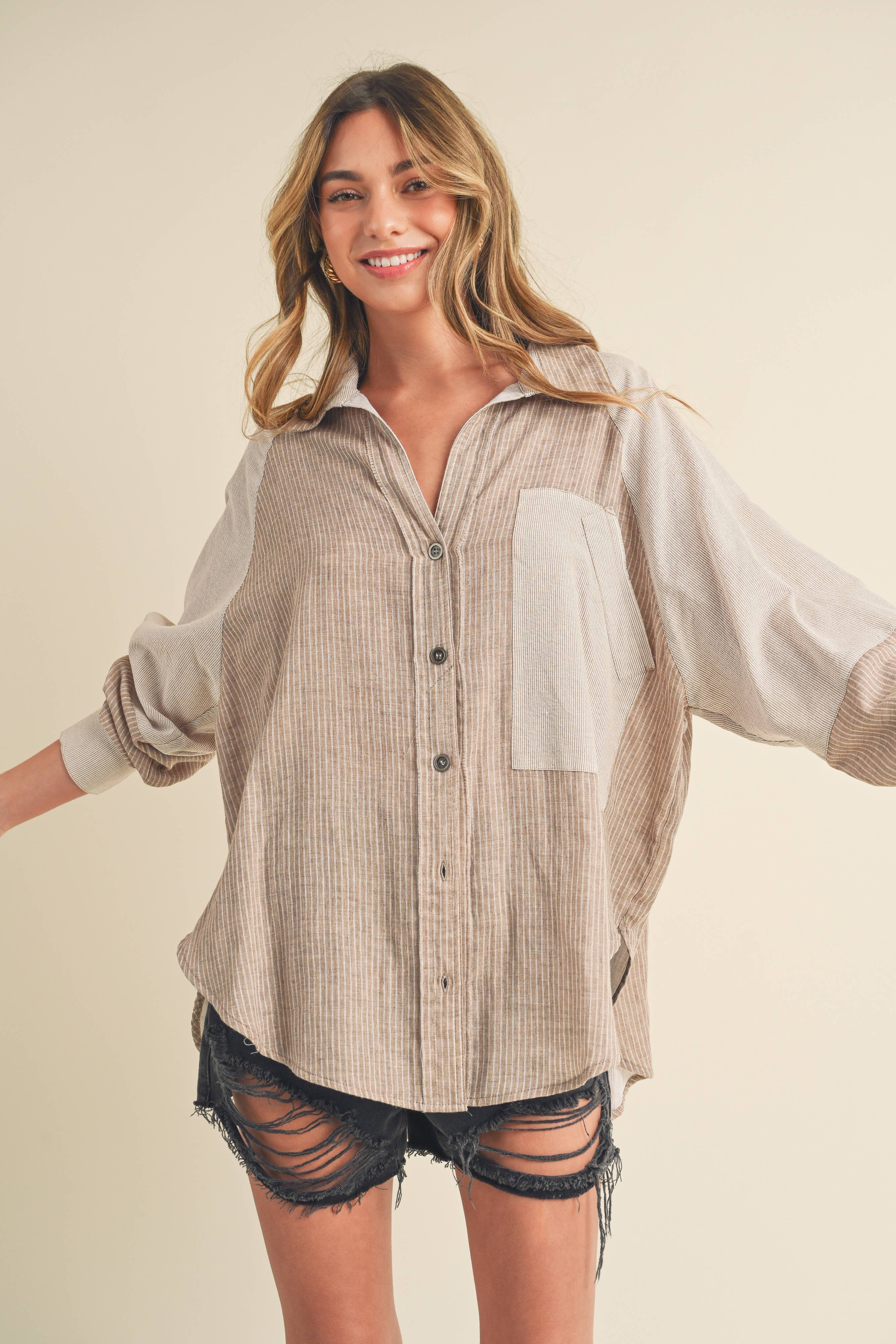 Sundown Button Top