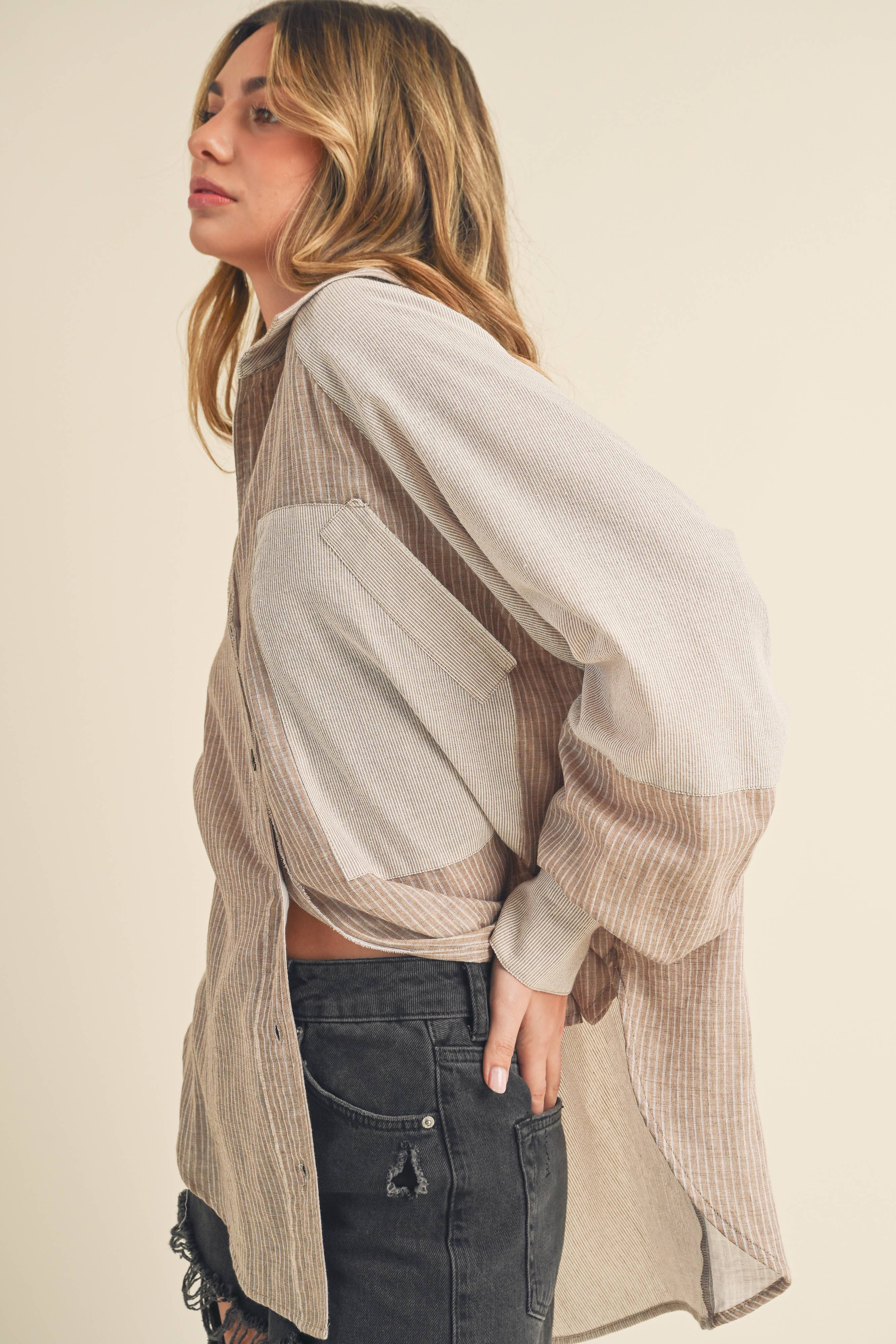 Sundown Button Top